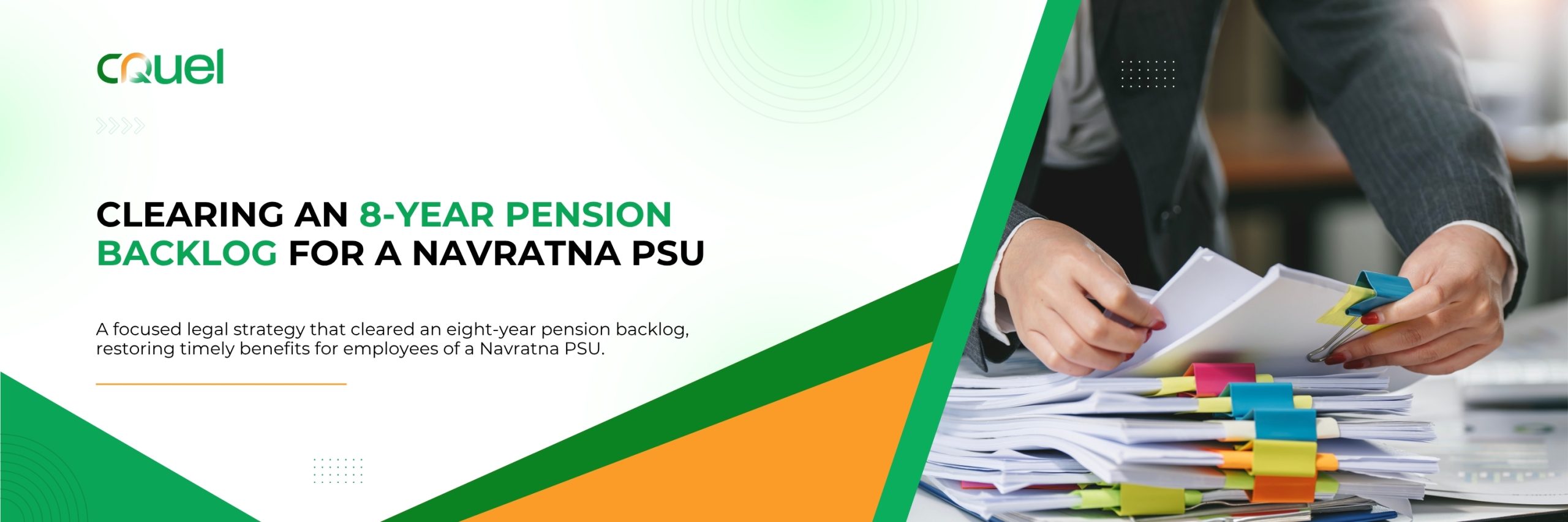 Clearing an 8-Year Pension Backlog for a Navratna PSU