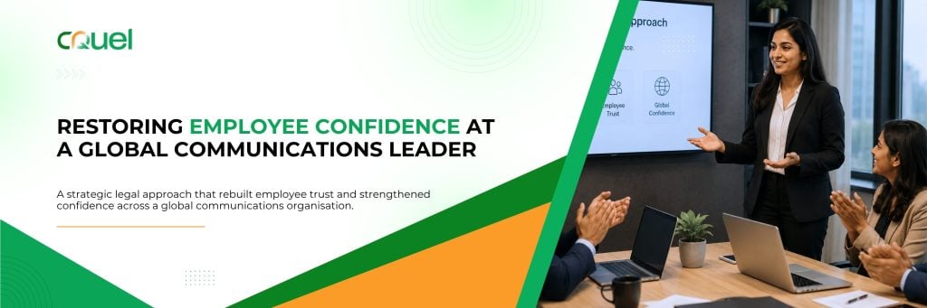 Restoring Employee Confidence at a Global Communications Leader