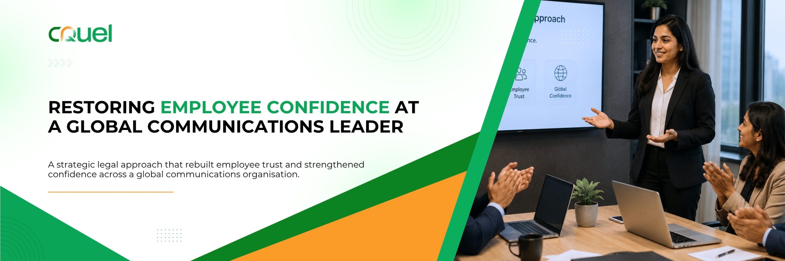 Restoring Employee Confidence at a Global Communications Leader